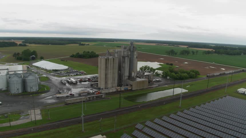 Farm And Solar Field Aerials