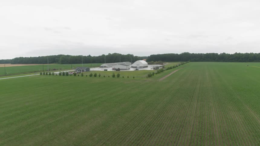Farm And Solar Field Aerials