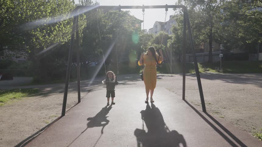 Family Picnic At A Park