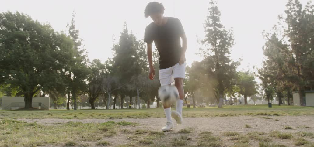 Boys Playing Soccer