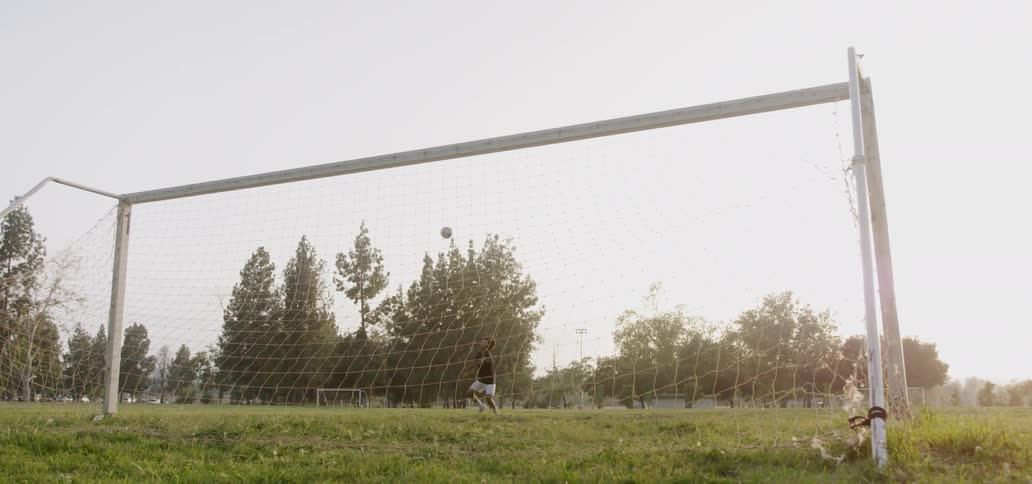 Boys Playing Soccer