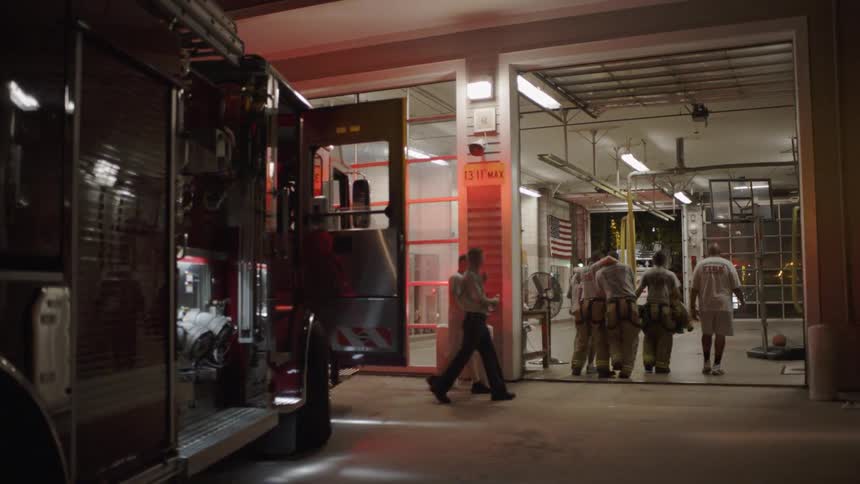Firefighters Get Back To The Station