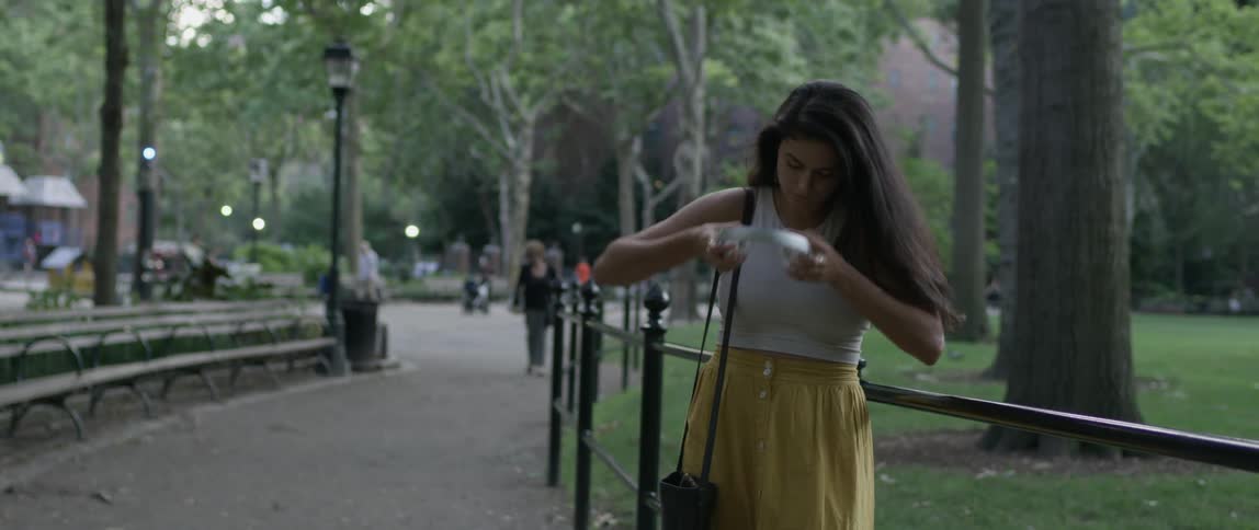 Woman Dancing In New York City