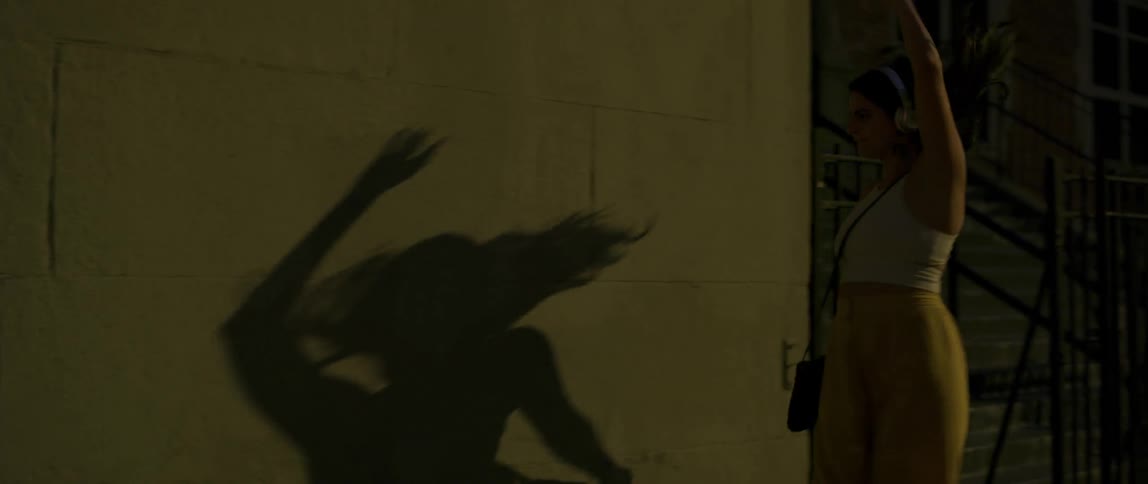 Woman Dancing In New York City