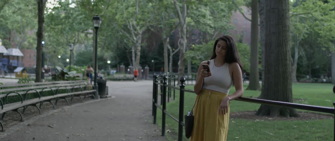Woman Dancing In New York City