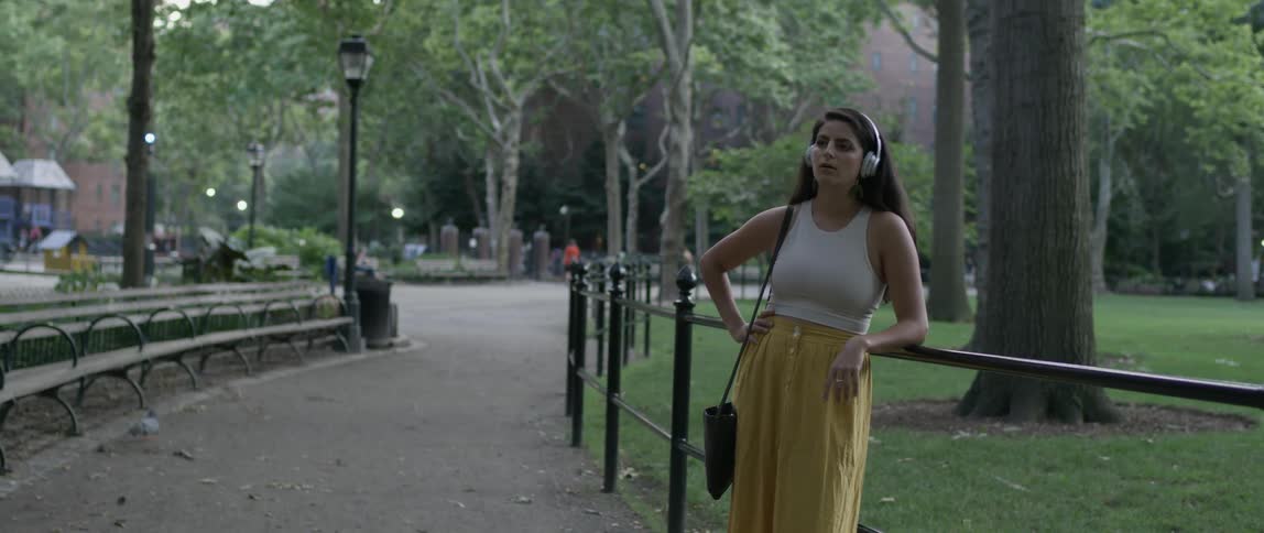Woman Dancing In New York City