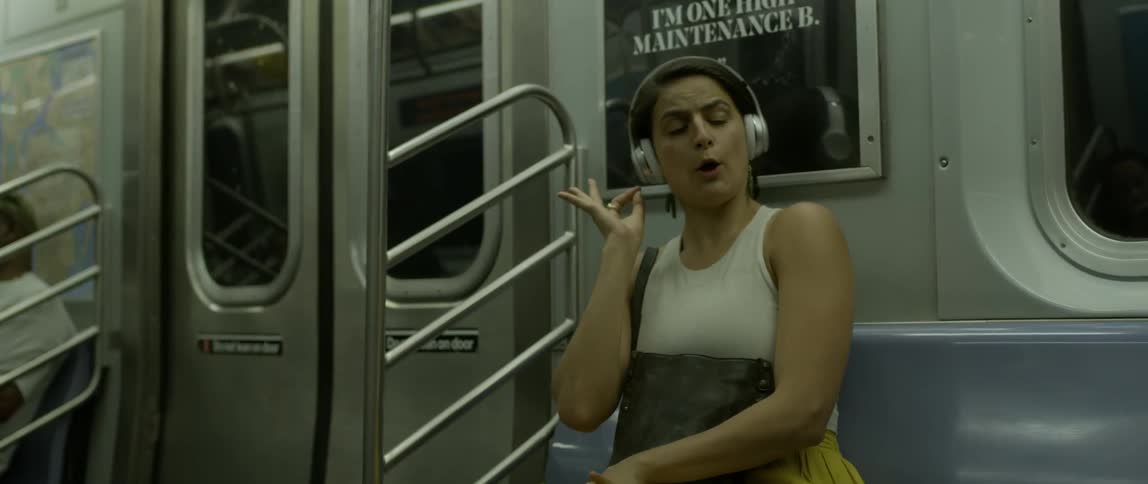 Woman Dancing In New York City