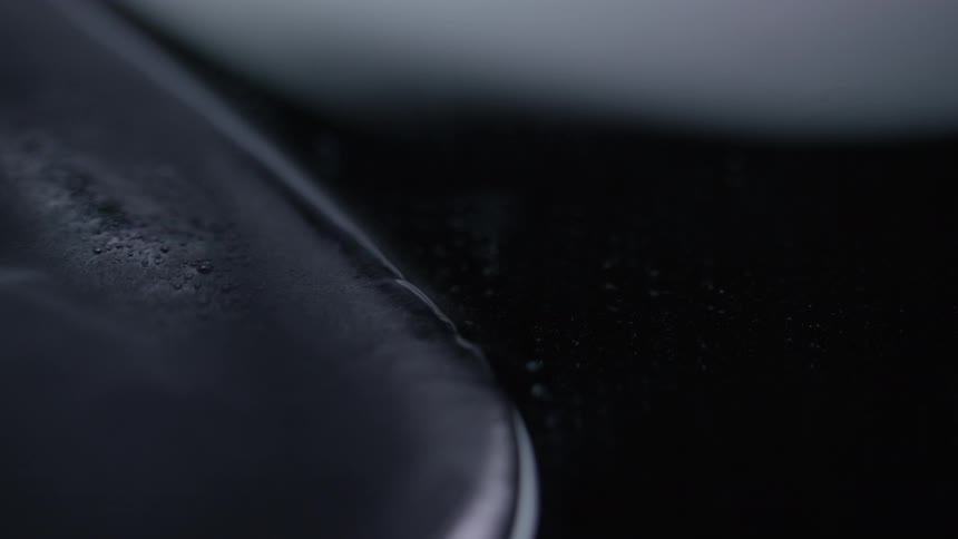 Water is shown as it freezes