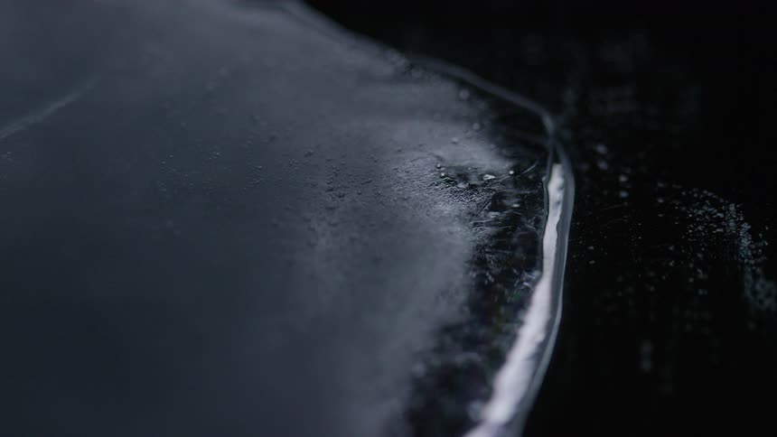 Ice floats on water