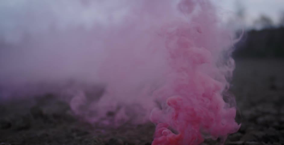 Abstract Smoke And Flares