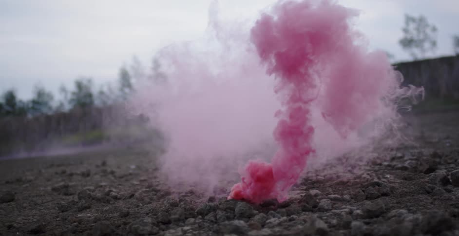 Abstract Smoke And Flares