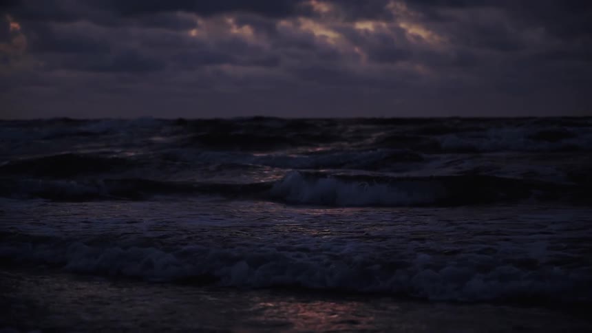 Coastal Beach Morning Landscape