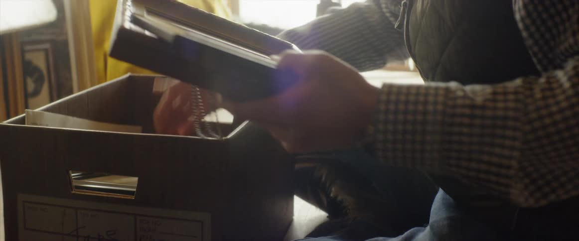 Man Finding Antiques In The Attic