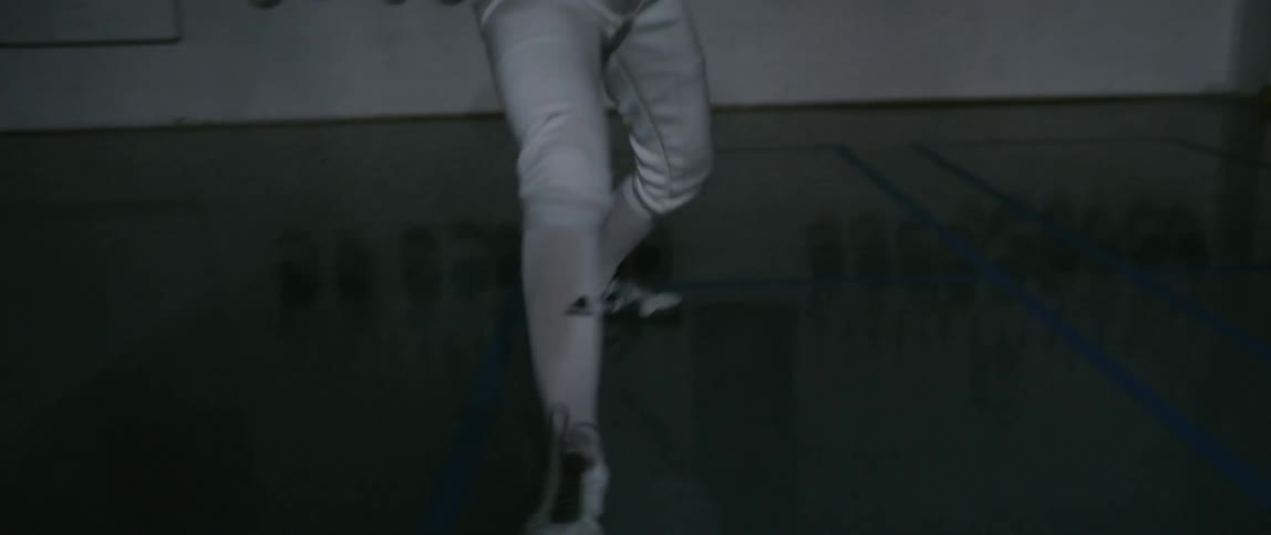 Woman Fencing