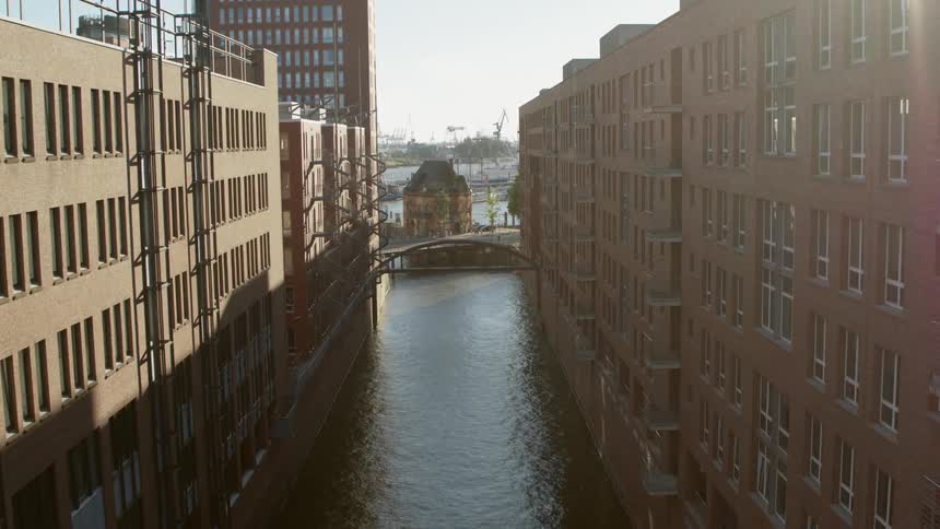 Hamburg Speicherstadt Aerials