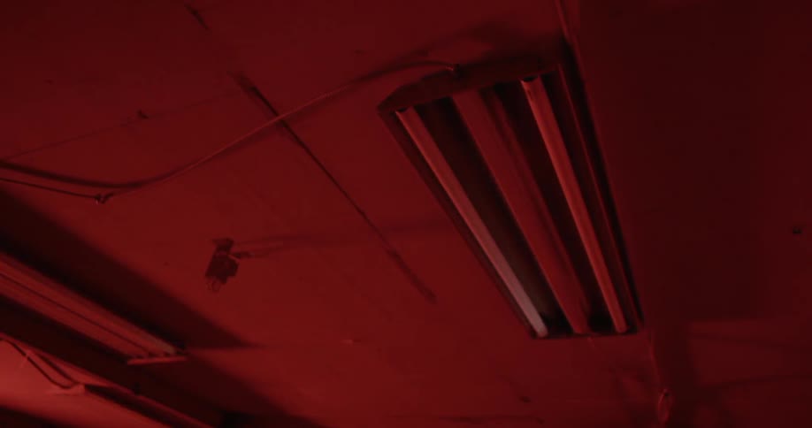 Flickering fluorescent lights