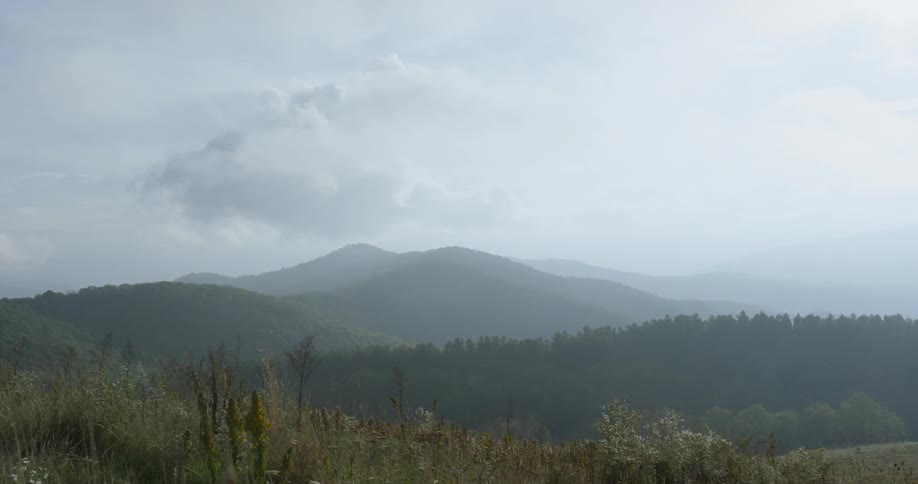 Aerial view of mountains during the day