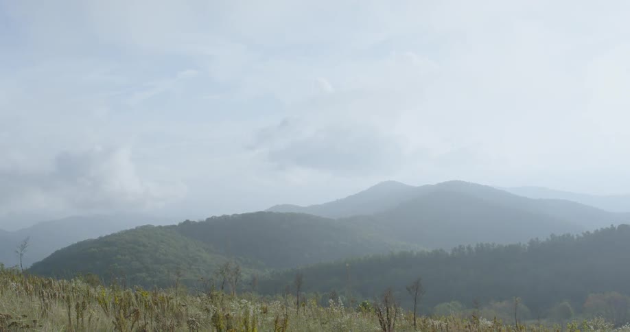Aerial view of mountains during the day