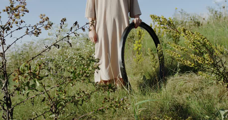 Woman On A Mountain