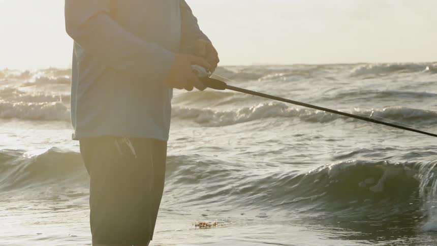 Coastal Fishing And Surfing