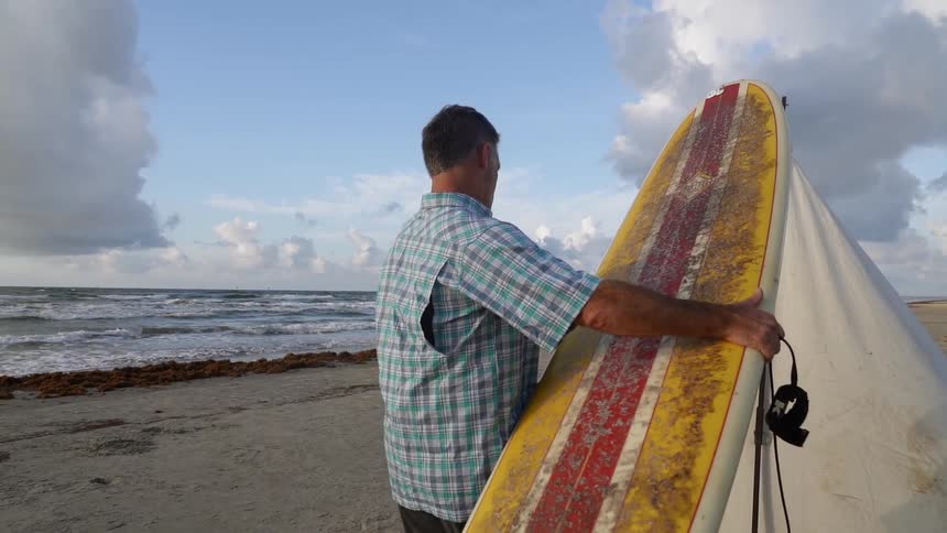 Coastal Fishing And Surfing
