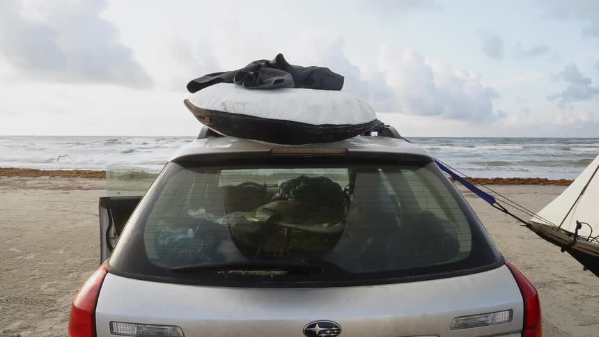 Coastal Fishing And Surfing