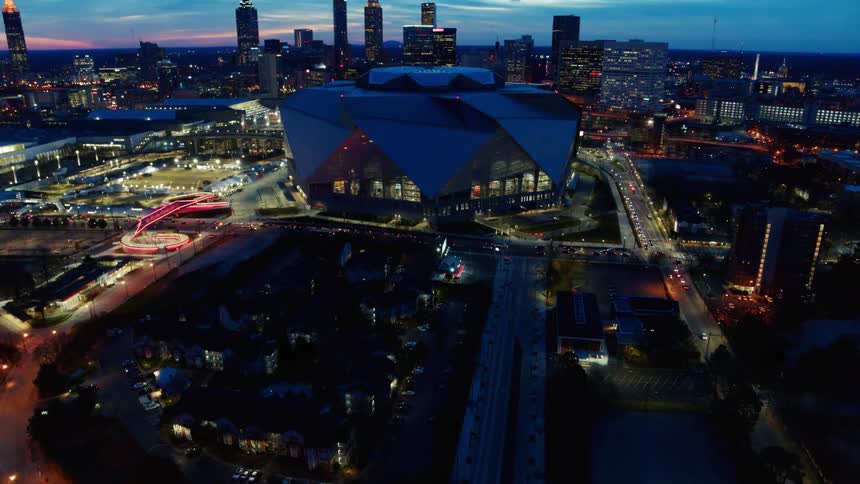 Downtown Atlanta Aerials