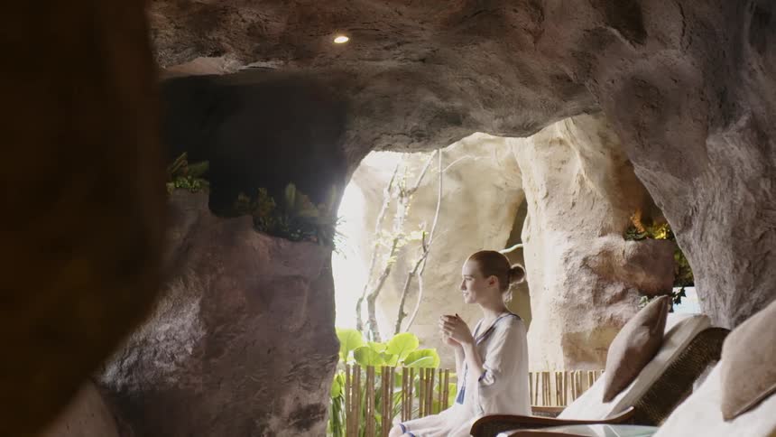 Woman Traveling Through Thailand