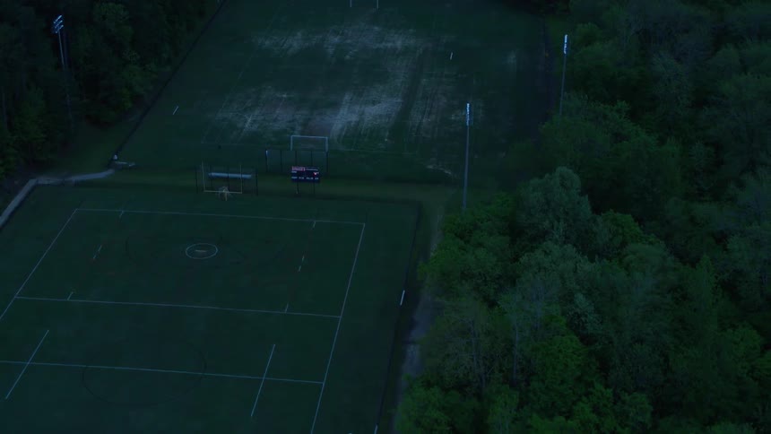 Alabama Sports Field At Night Aerials