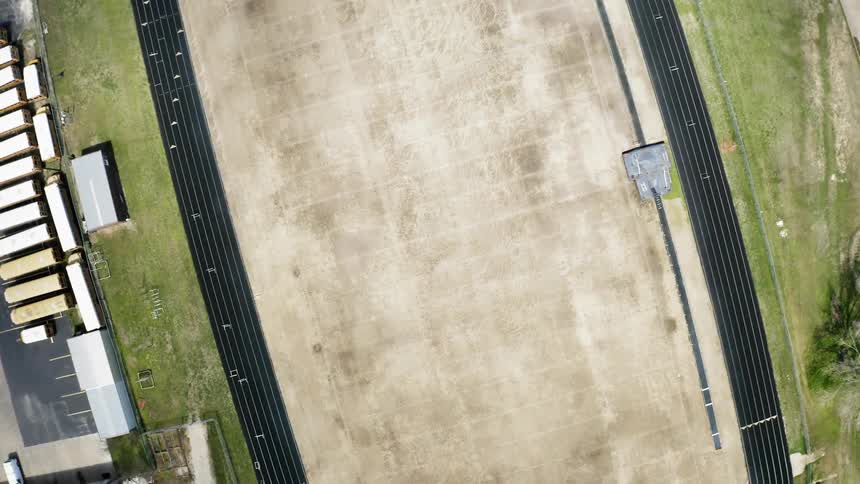The track below is empty