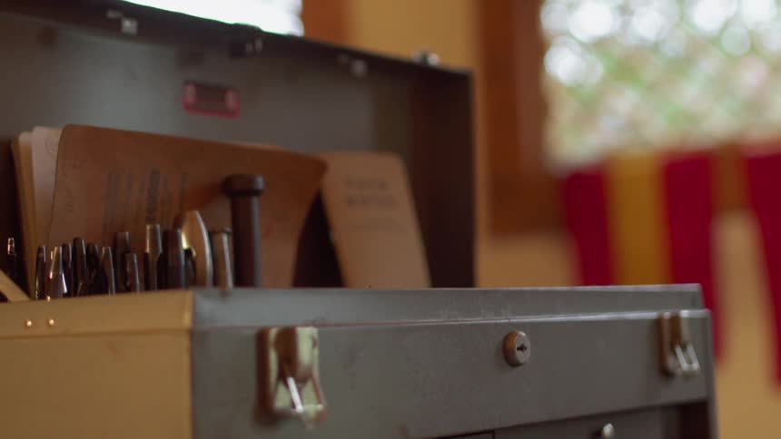 Craftsman In Workshop