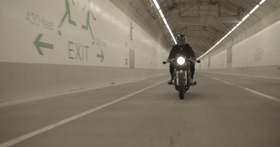 Man Riding Motorcycle