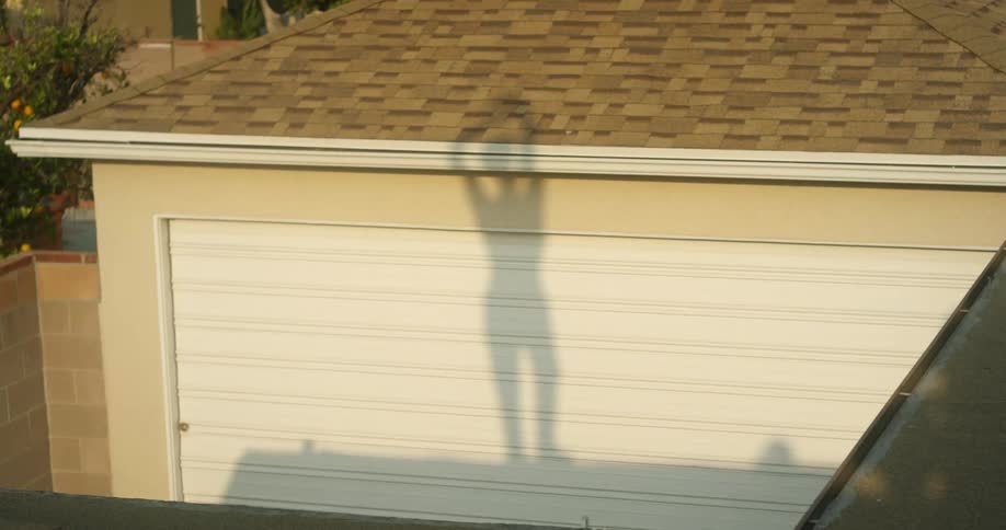 Man On Rooftop