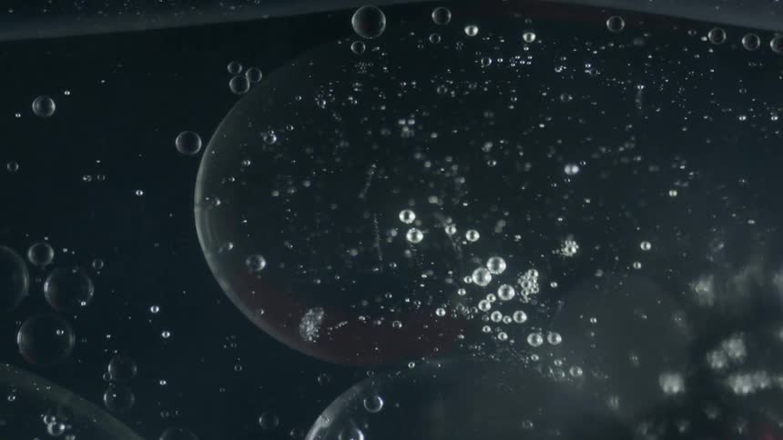 Water bubbles and flows