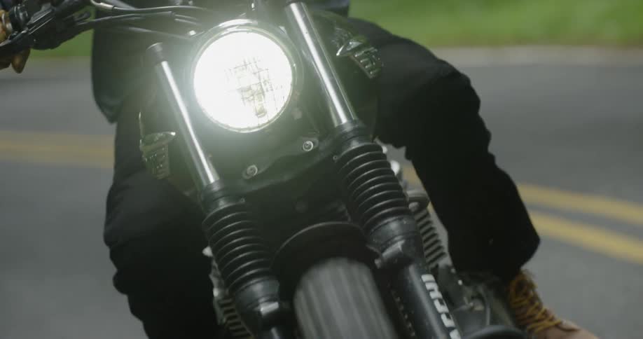 Friends On A Motorcycle Road Trip