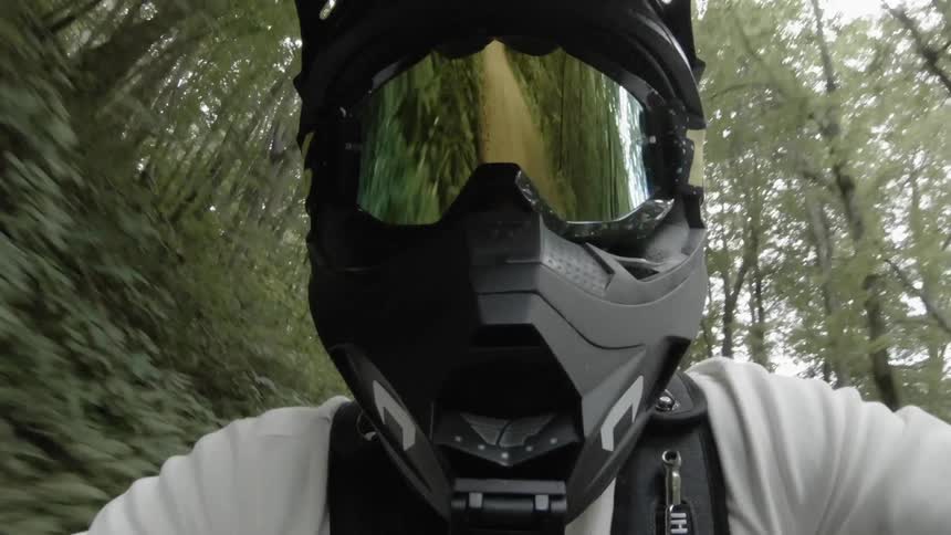 Friends On A Motorcycle Road Trip