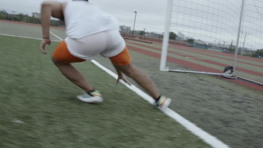Soccer Training On Field