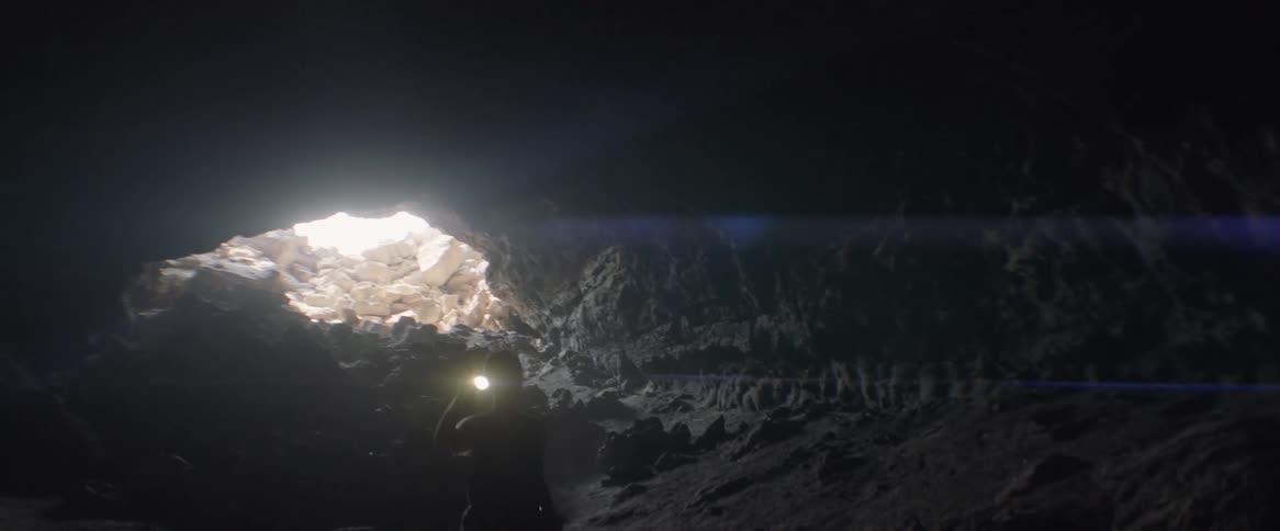 Woman Taking Photographs And Exploring Canyons