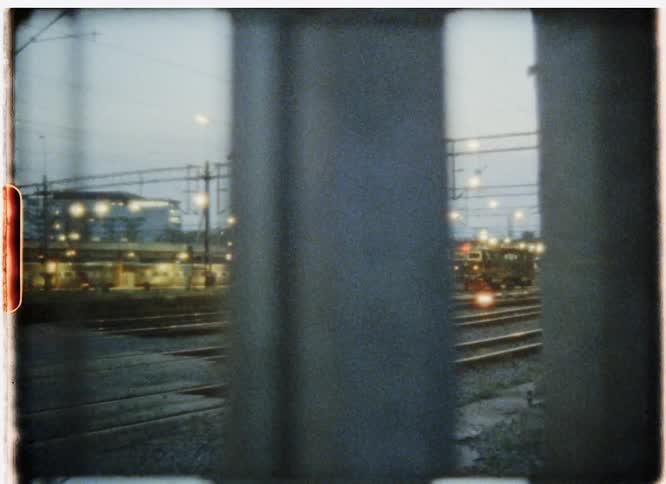 Subway through a fence