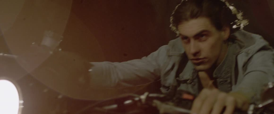 Man Riding Motorcycle