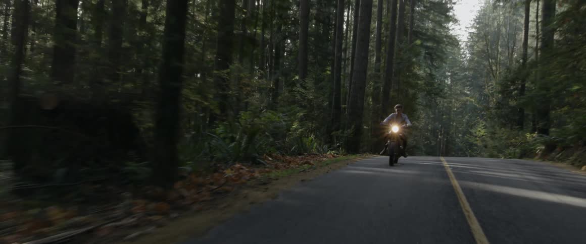 Man Riding Motorcycle