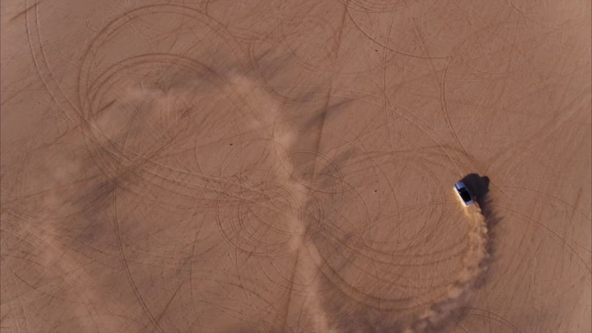 Car In The Desert