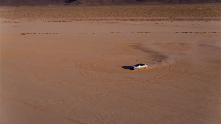 Car In The Desert