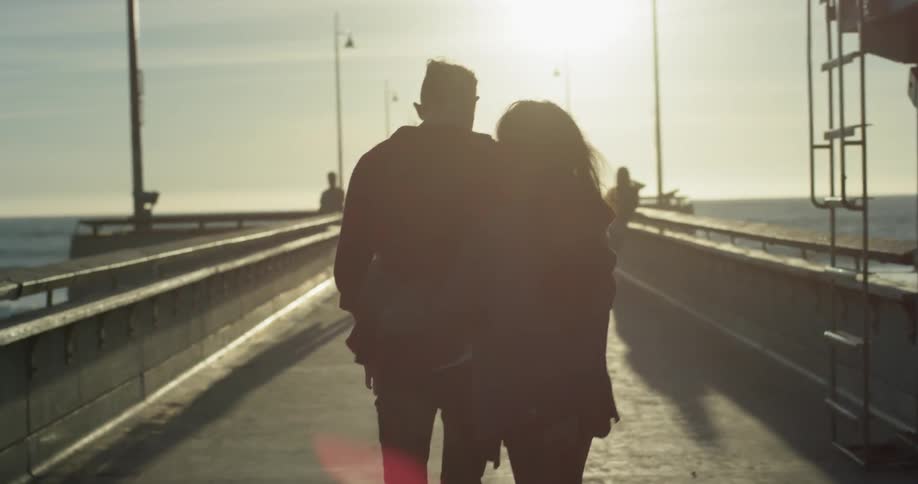 Couple Exploring City