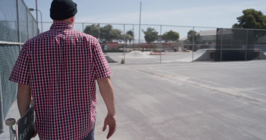 Men Skateboarding