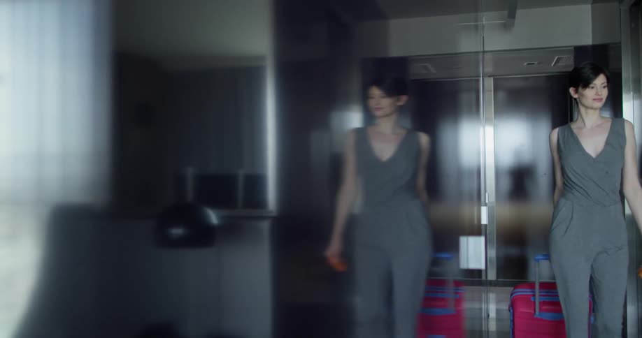 Woman At Hotel
