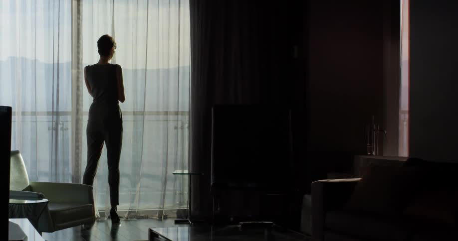Woman At Hotel