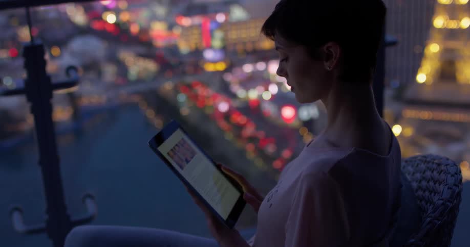 Woman At Hotel