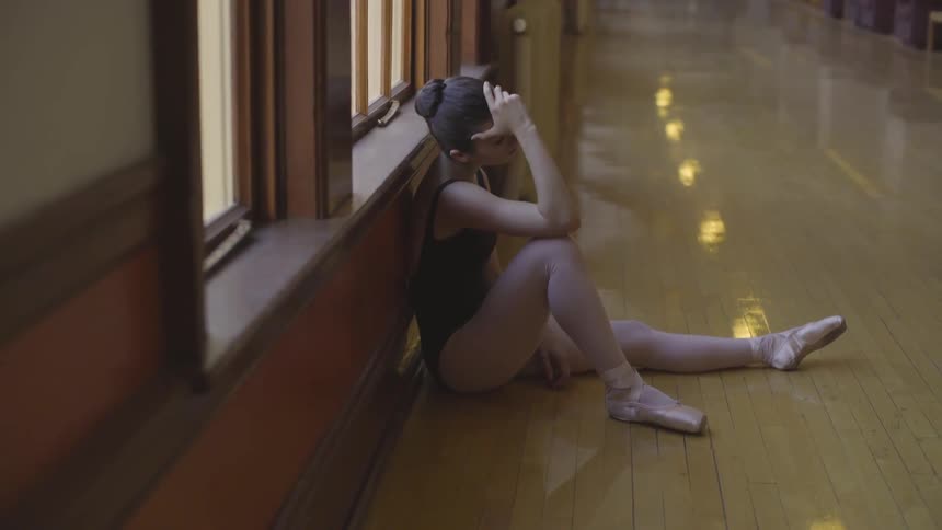 Ballet Dancers Practicing