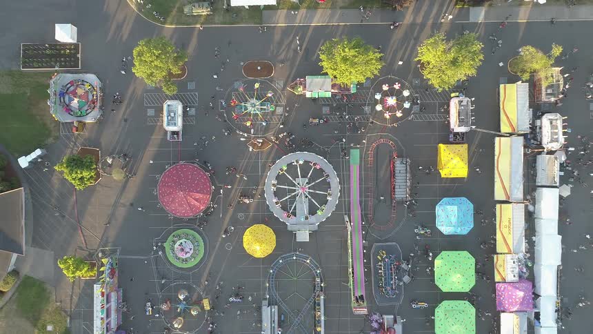 Couple At Fair Together